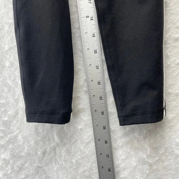 Old Navy Active Leggings Women's Sz XS Black White Go Dry Wide Waistband Pull On - Picture 5 of 11